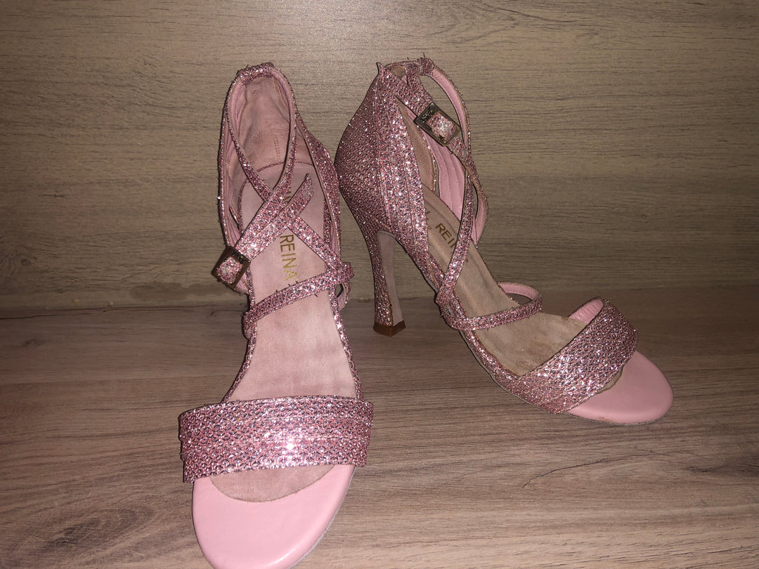 BACHA ROSE PEARL NÚMERO 38 TACÓN 9
