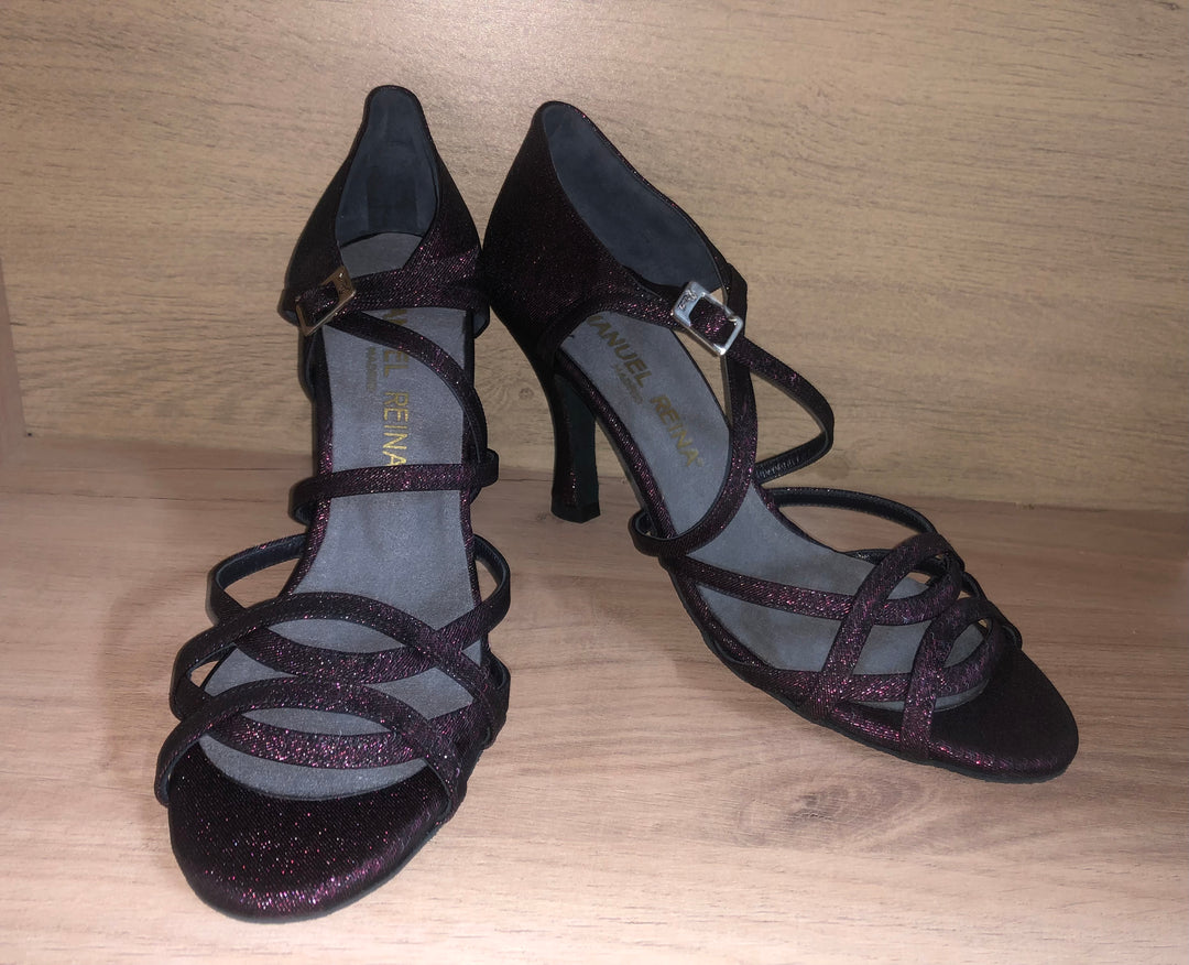 FLEX 2 GALAXY BURDEOS NÚMERO 40 TACÓN 7,5