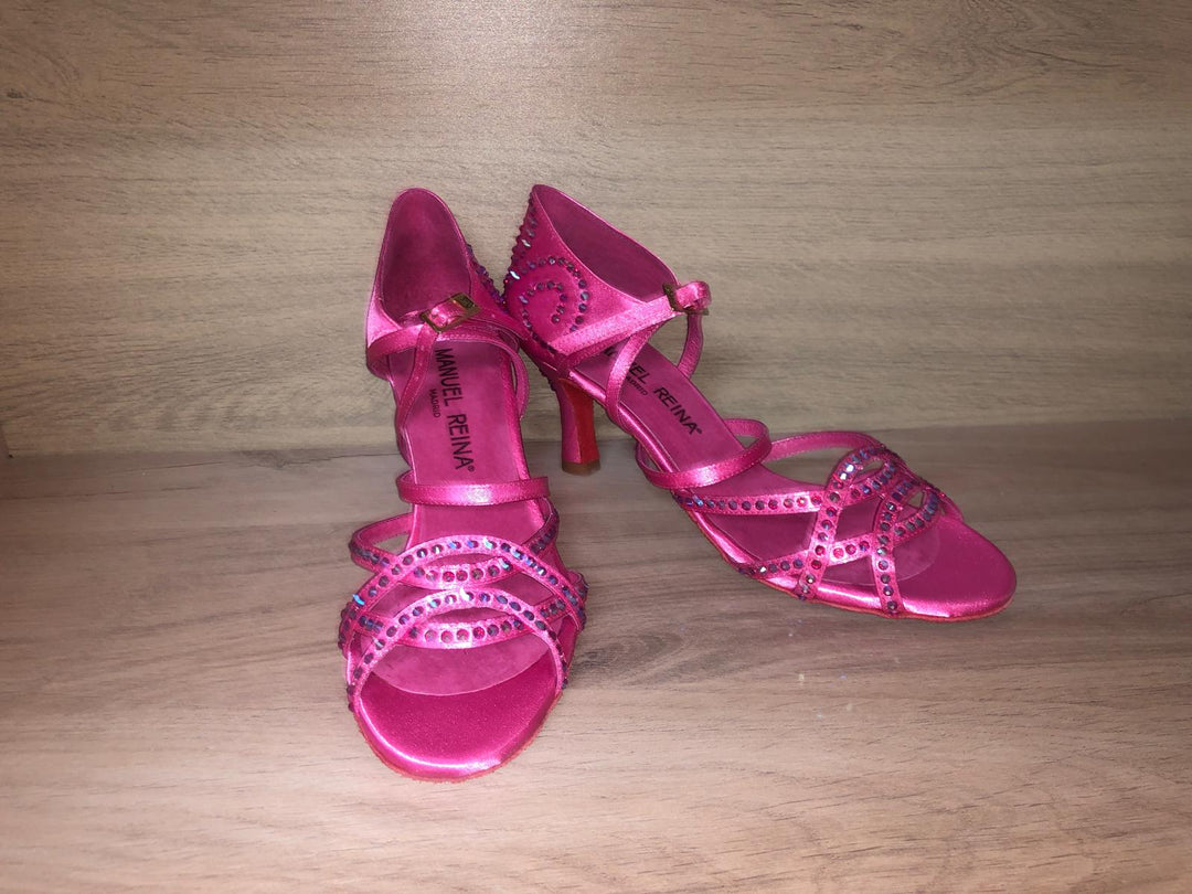 01 COMPETITION FUCSIA NÚMERO 40 TACÓN 7,5