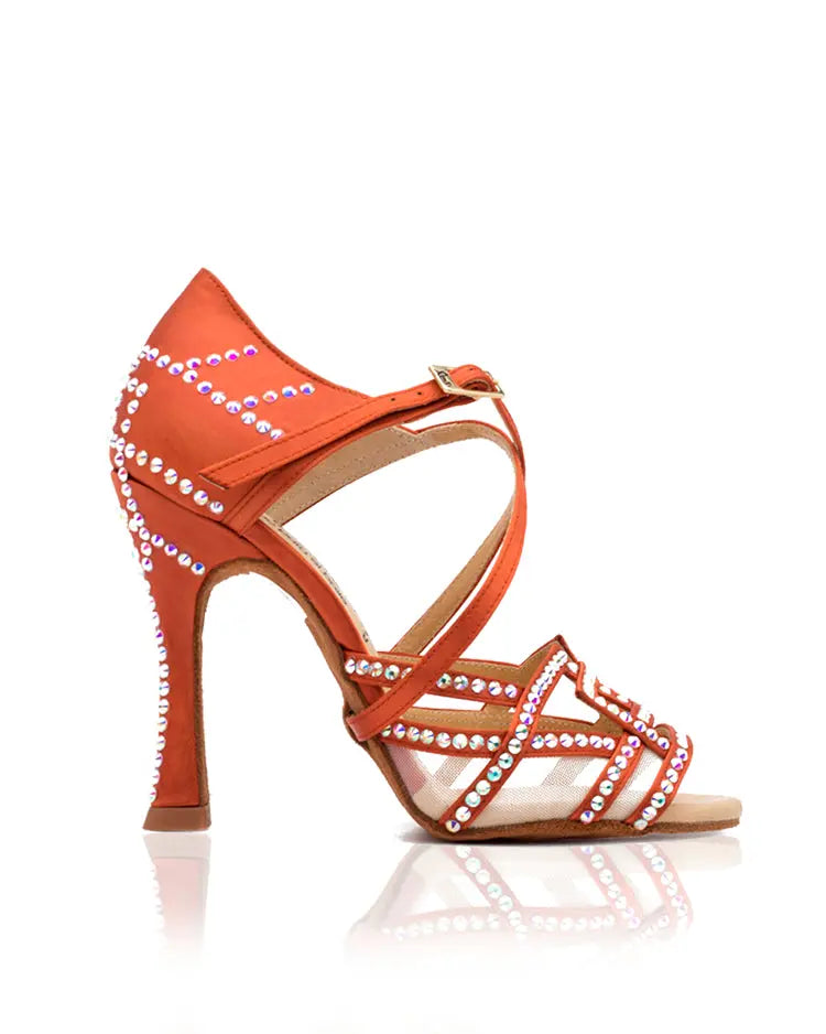 ZAPATOS DE BAILE LATINO Flex 13 Copper - Manuel Reina