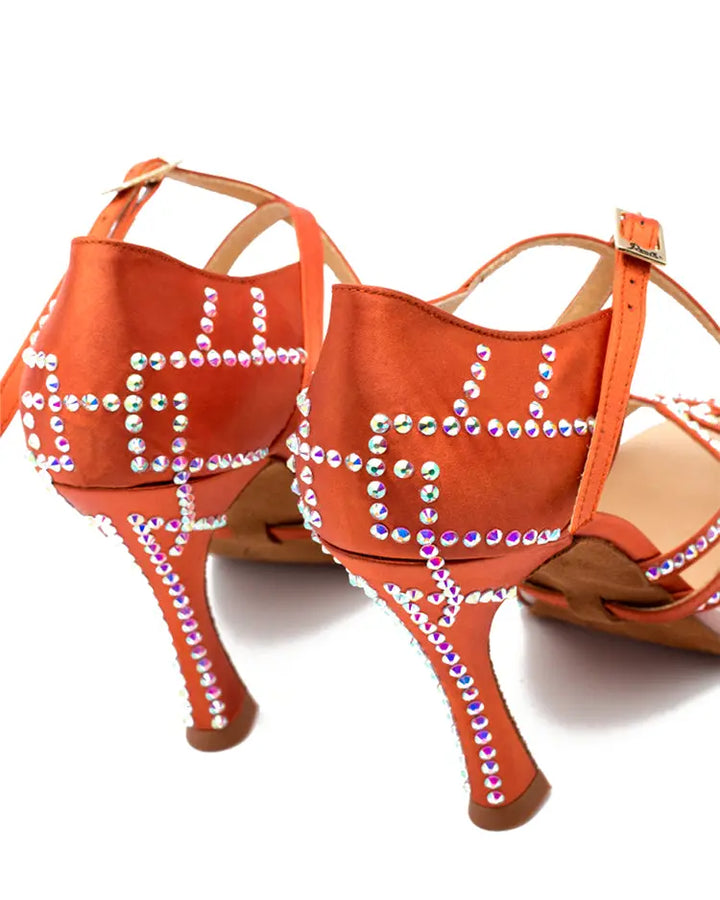 ZAPATOS DE BAILE LATINO Flex 13 Copper - Manuel Reina