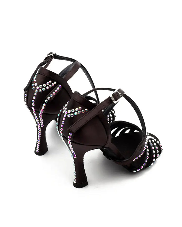 ZAPATOS DE BAILE LATINO Competition 02 Black - Manuel Reina