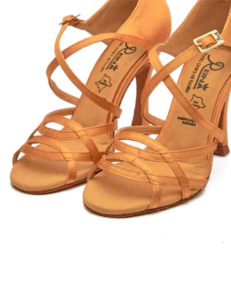 Zapatos de Baile Latino Flex 2 Tan - Manuel Reina