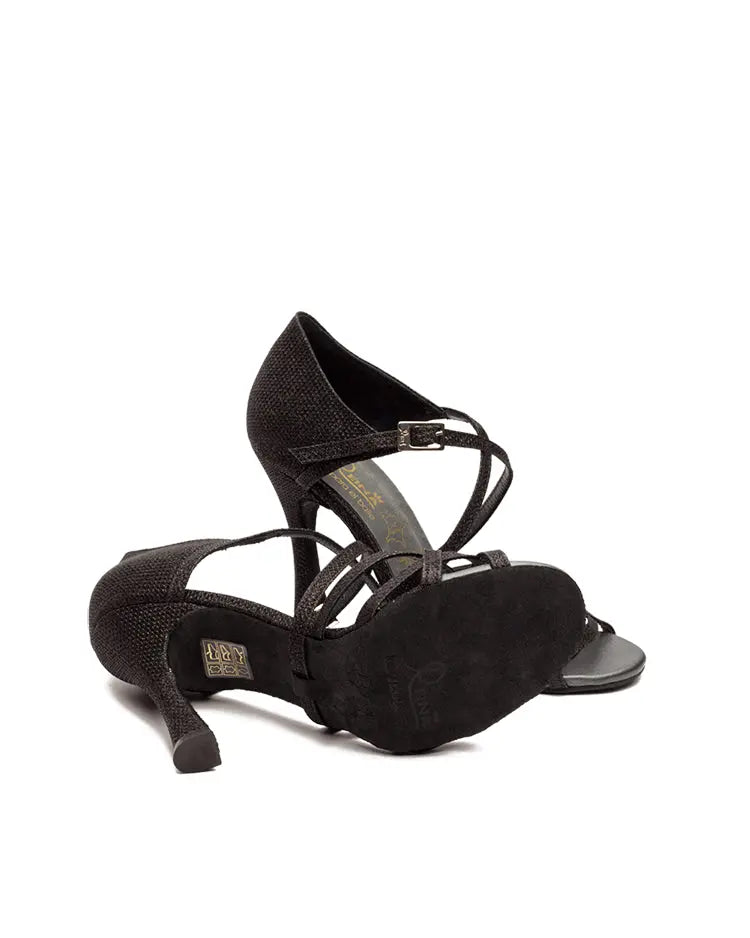 ZAPATOS DE BAILE LATINO Flex 2 Black Pearl - Manuel Reina