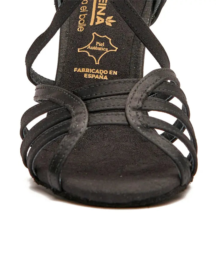 ZAPATOS DE BAILE LATINO Flex 8 Black - Manuel Reina