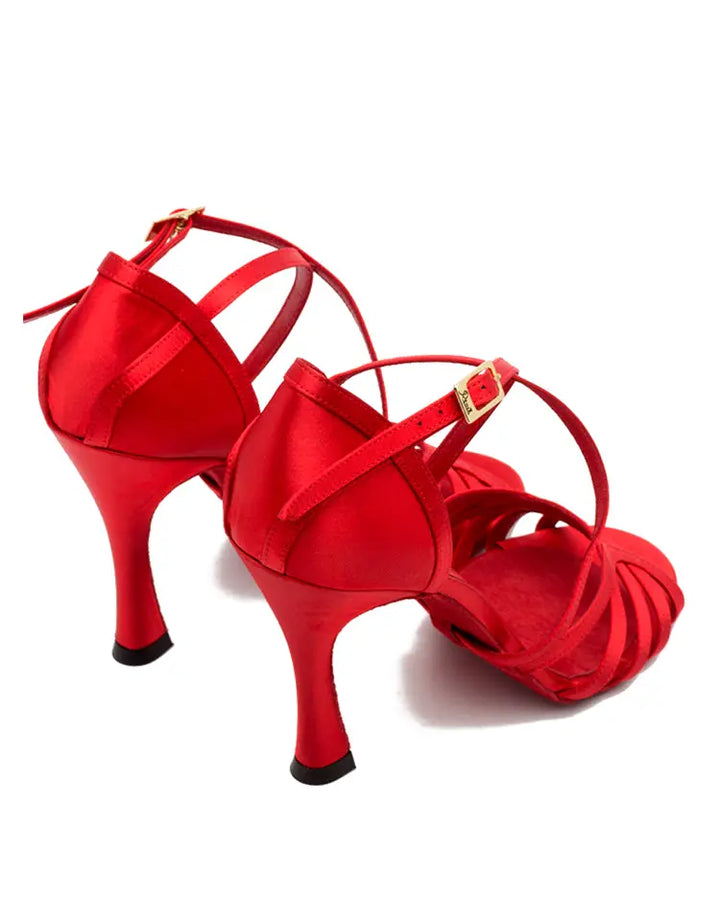 ZAPATOS DE BAILE LATINO Flex 8 Red - Manuel Reina