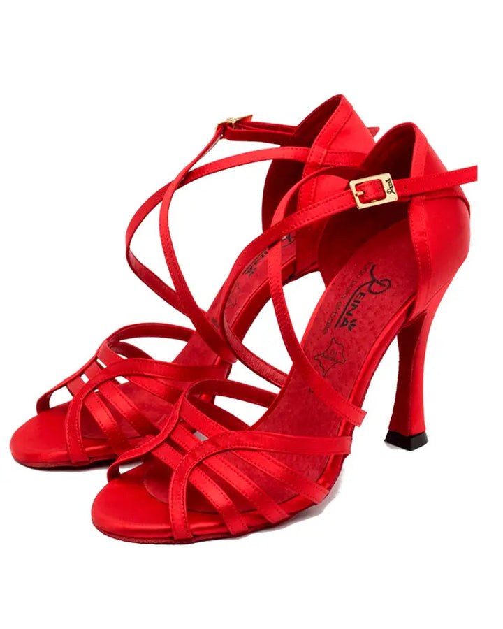 ZAPATOS DE BAILE LATINO Flex 8 Red - Manuel Reina