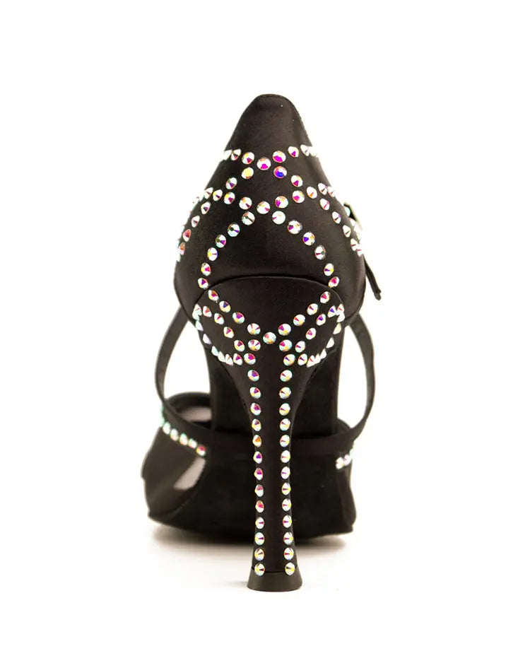 ZAPATOS DE BAILE LATINO Flex 11 Black - Manuel Reina