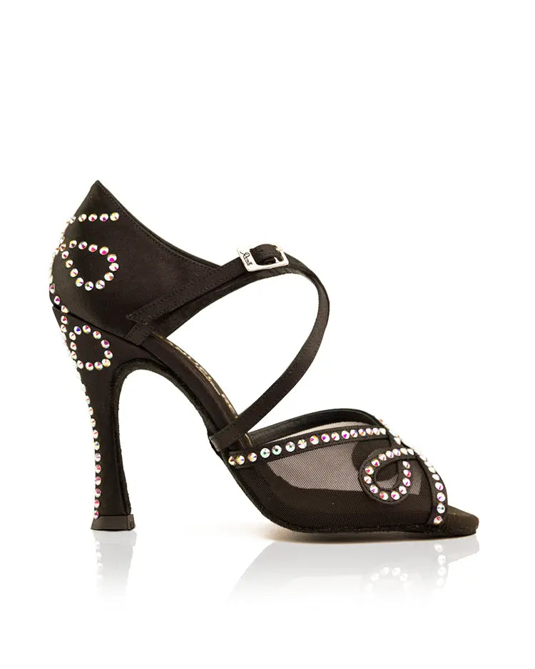 ZAPATOS DE BAILE LATINO Flex 11 Black - Manuel Reina