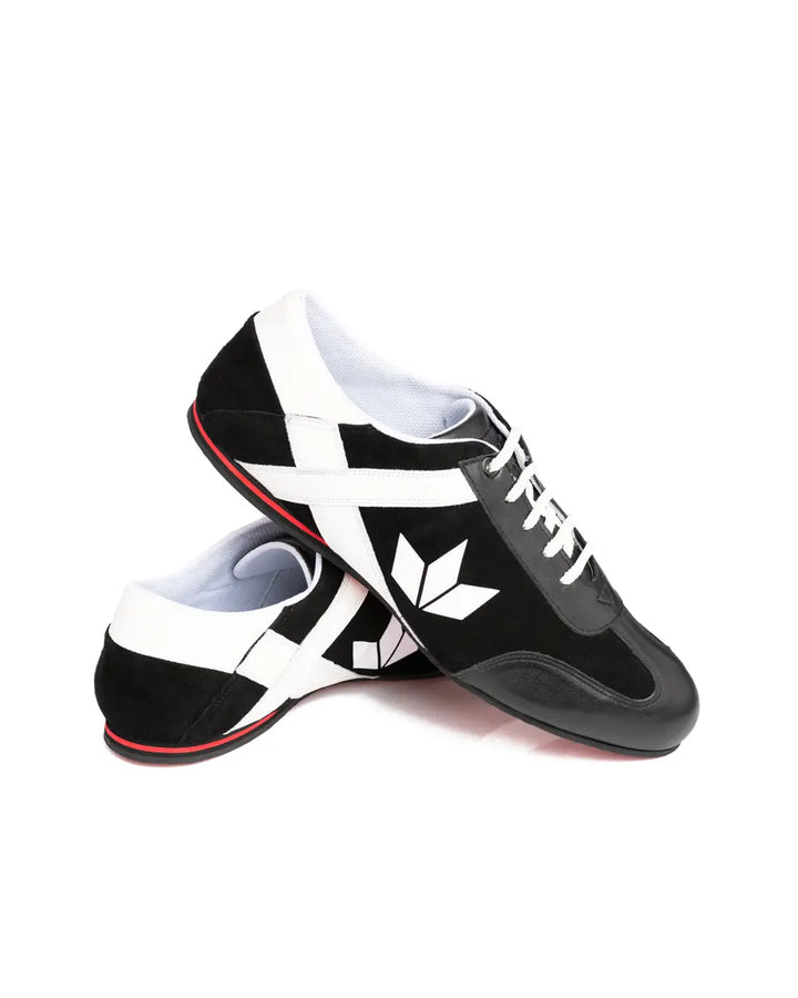ZAPATOS DE BAILE LATINO Zeus Evo BW - Manuel Reina