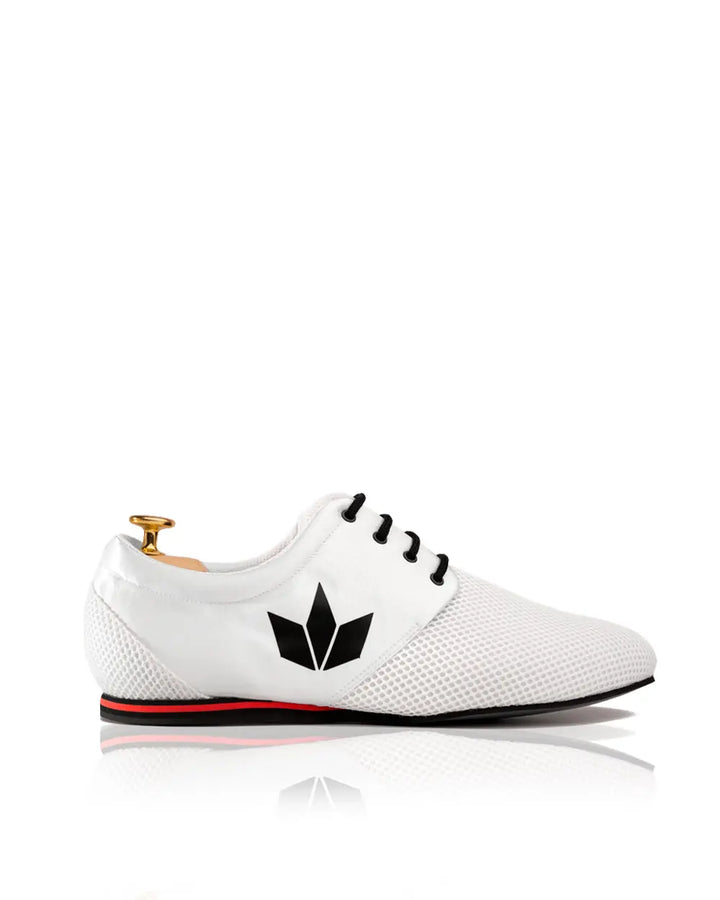 ZAPATOS DE BAILE LATINO Daniel Sport White Evo - Manuel Reina