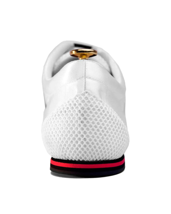 ZAPATOS DE BAILE LATINO Daniel Sport White Evo - Manuel Reina