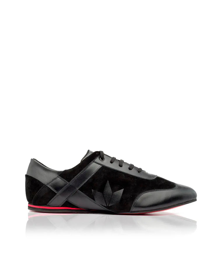ZAPATOS DE BAILE LATINO Zeus Evo Black - Manuel Reina