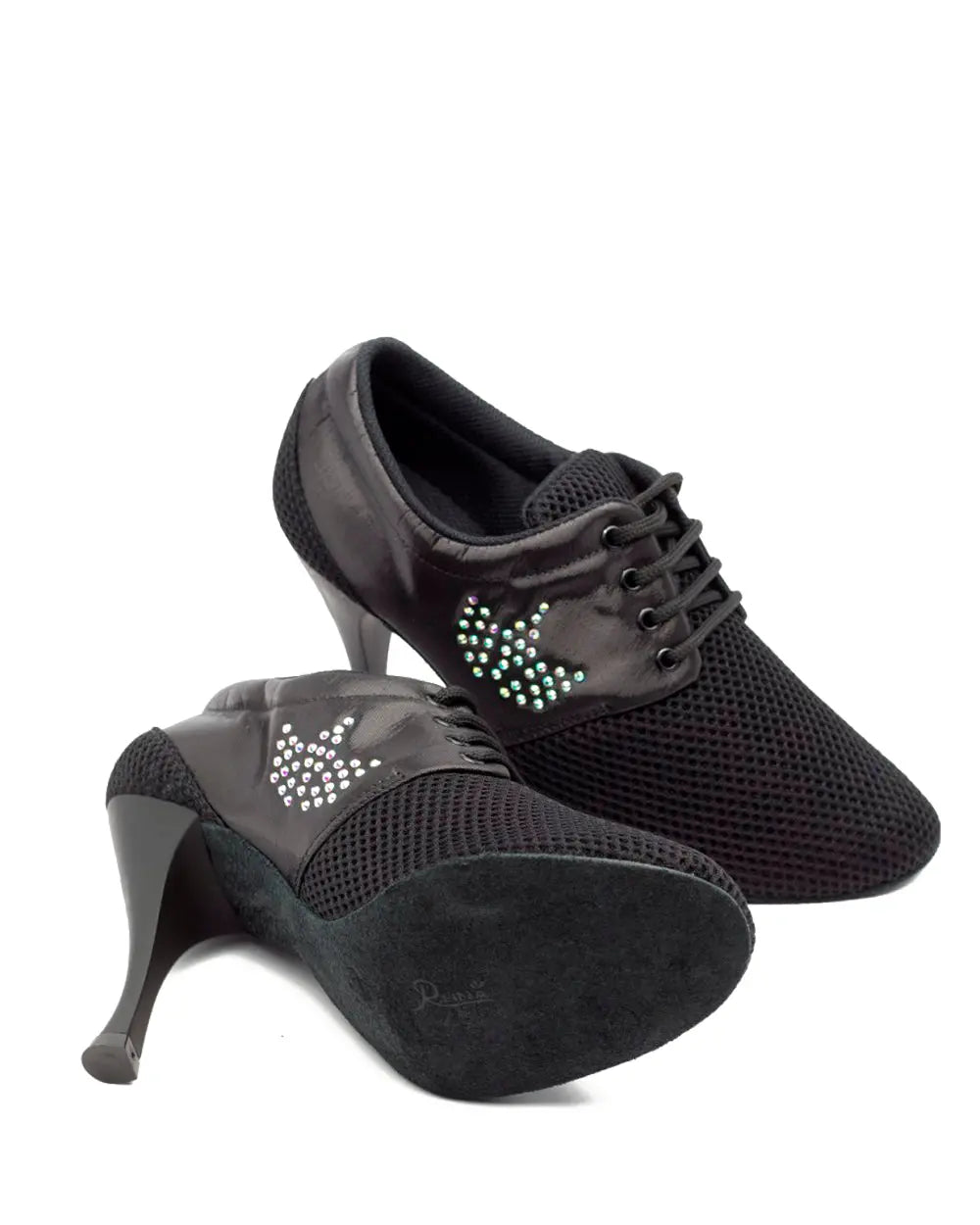 ZAPATOS DE BAILE LATINO Desiree Sport Black - Manuel Reina