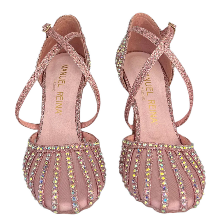Amore Sole Rose Latin Dance Shoes