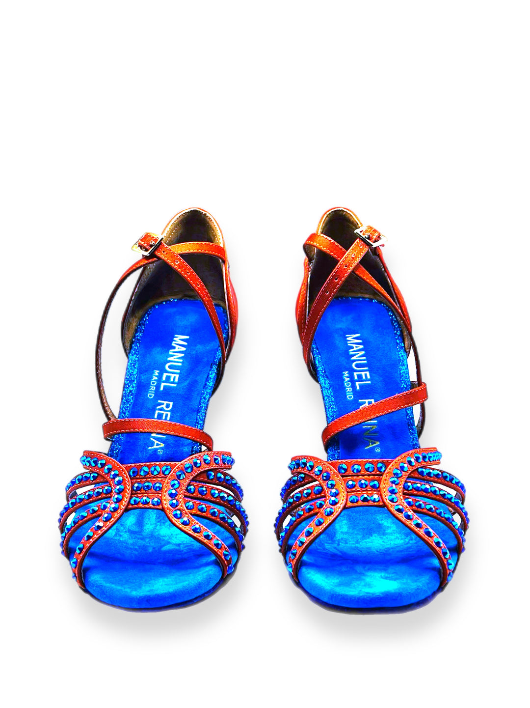 ZAPATOS DE BAILE LATINO Competition 02 Blue Edition