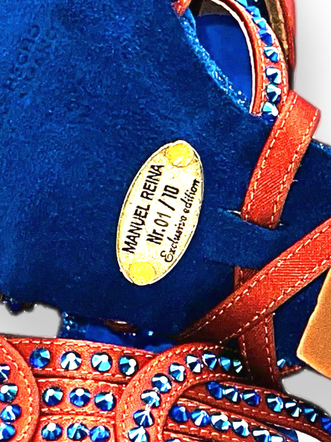 ZAPATOS DE BAILE LATINO Competition 02 Blue Edition