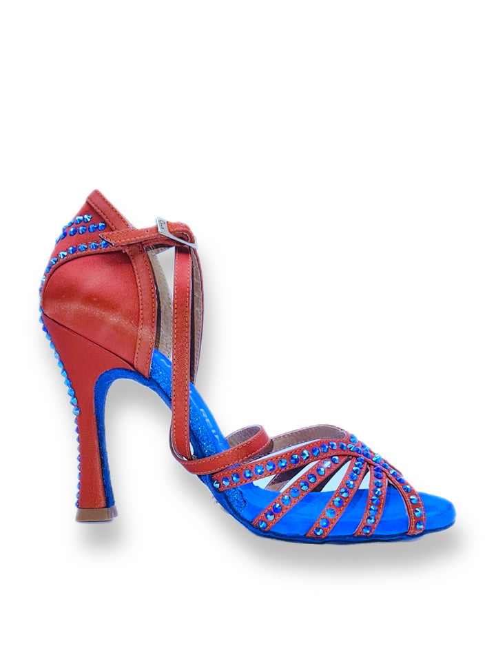 ZAPATOS DE BAILE LATINO Competition 02 Blue Edition