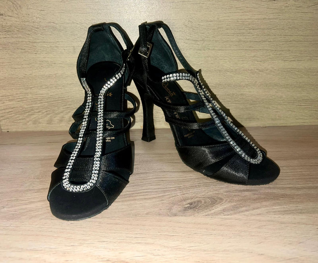 ANITA NIGHT BLACK 39 TACÓN 9
