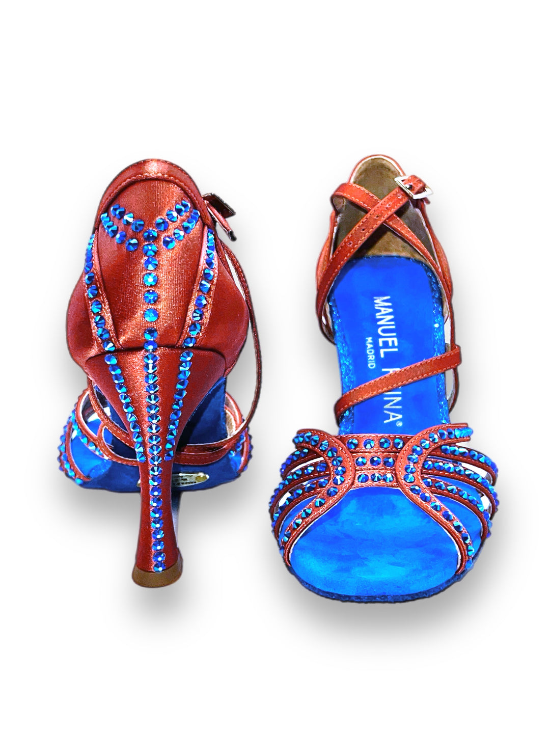 ZAPATOS DE BAILE LATINO Competition 02 Blue Edition