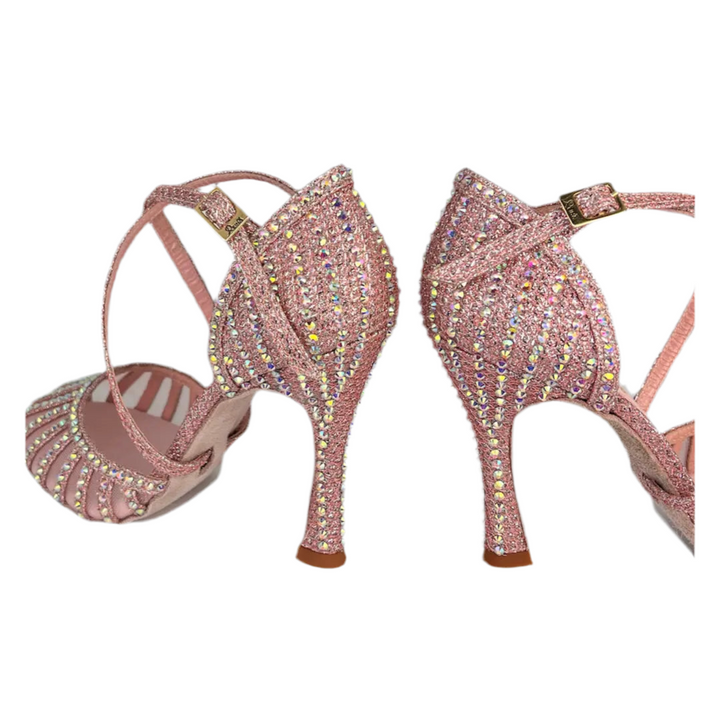 Amore Sole Rose Latin Dance Shoes