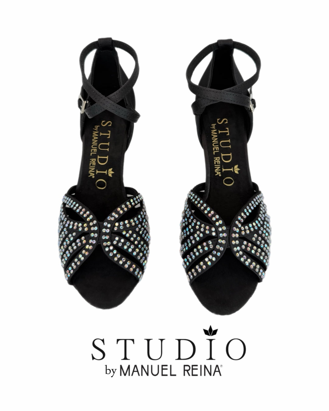 ZAPATOS DE BAILE LATINO     ST 03 BLACK