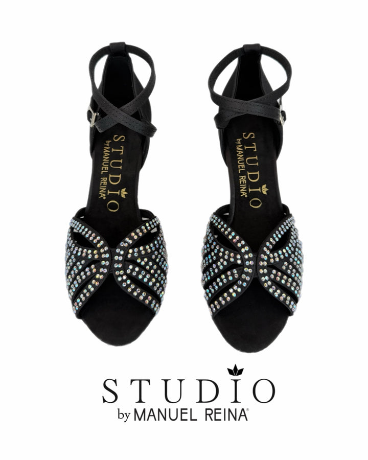 ZAPATOS DE BAILE LATINO     ST 03 BLACK