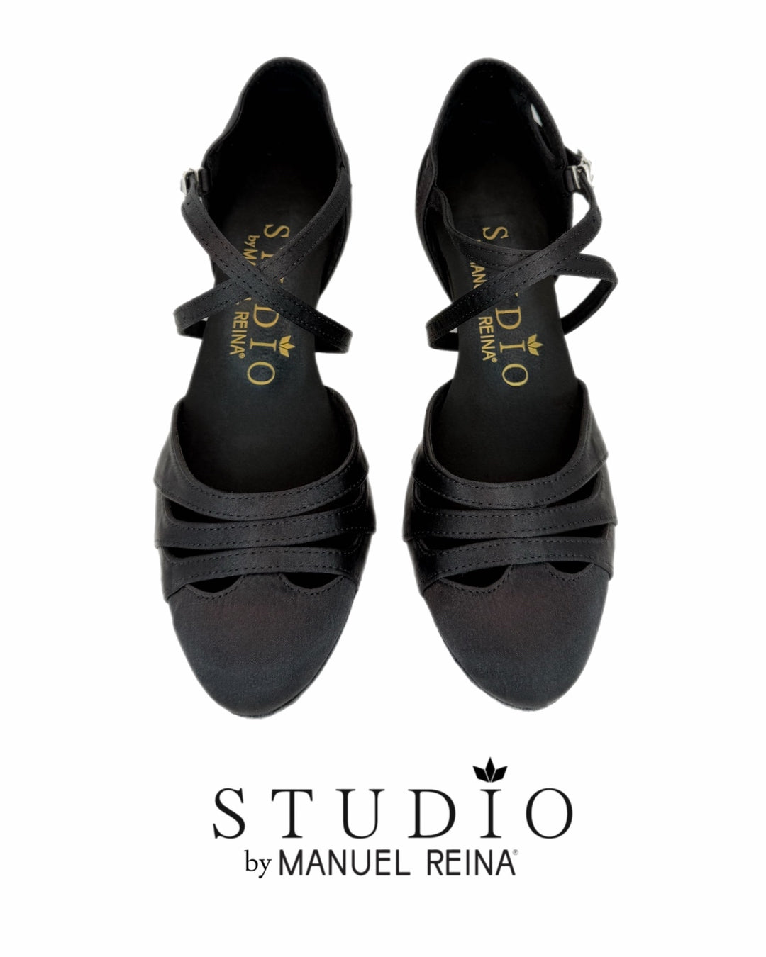 ZAPATOS DE BAILE LATINO     ST 01 BLACK