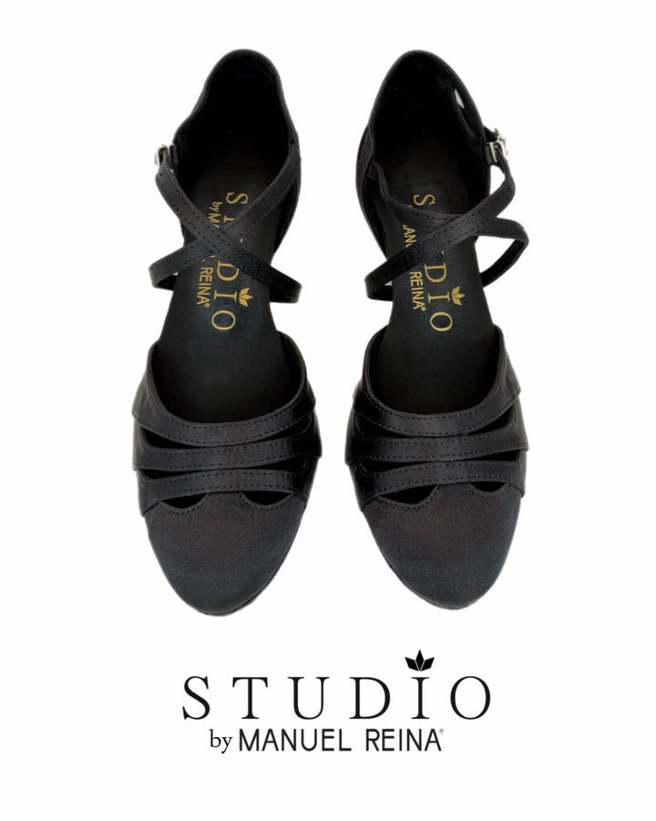 ZAPATOS DE BAILE LATINO     ST 01 BLACK