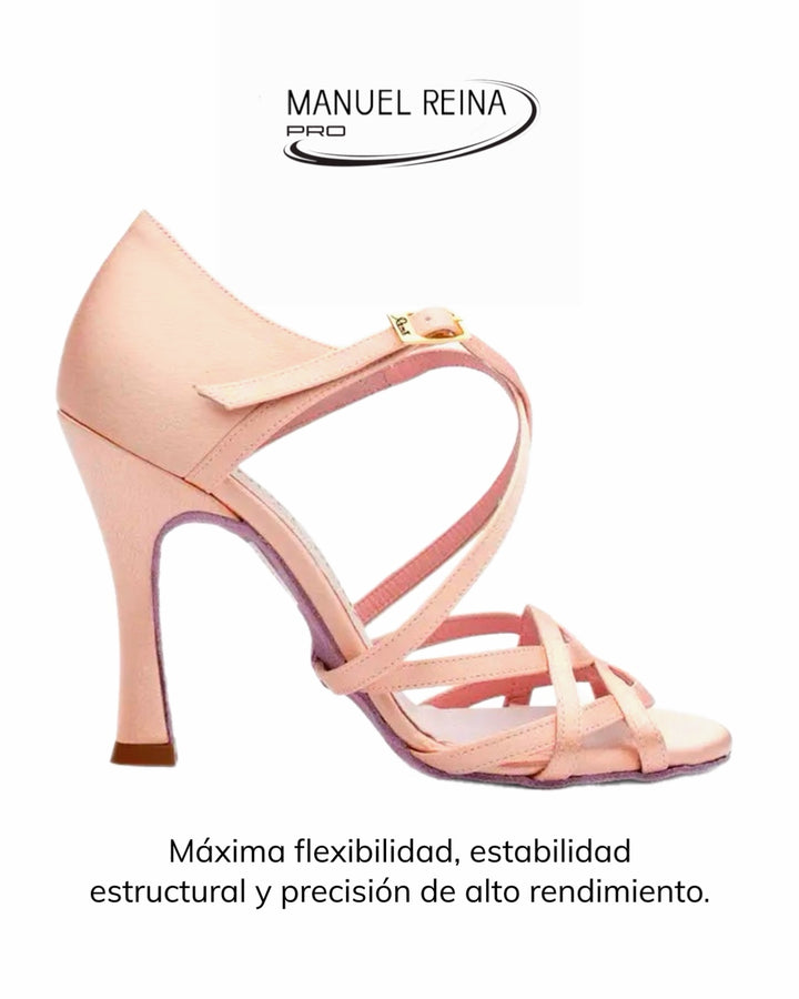 Flex 2 Nude Latin Dance Shoes