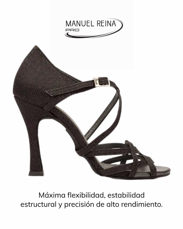 Flex 2 Black Pearl Latin Dance Shoes