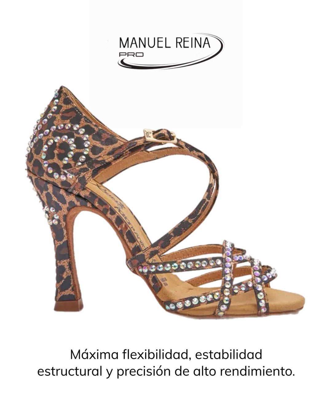 ZAPATOS DE BAILE LATINO Competition 01 Leopard