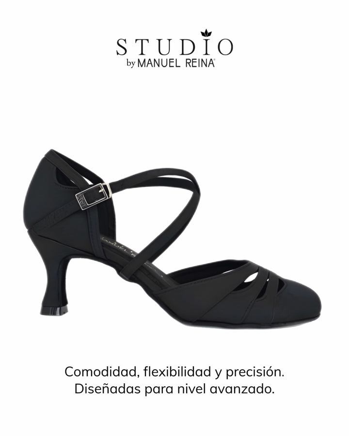 ZAPATOS DE BAILE LATINO     ST 01 BLACK