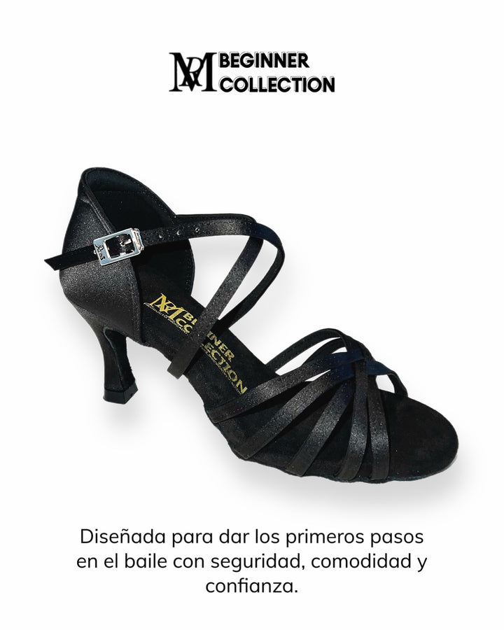 ZAPATOS DE BAILE LATINO     BG 01 BLACK