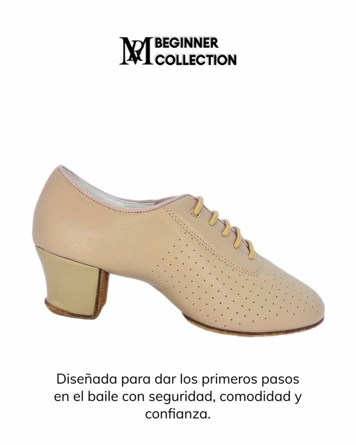 ZAPATOS DE BAILE LATINO     BG 04 BEIGE