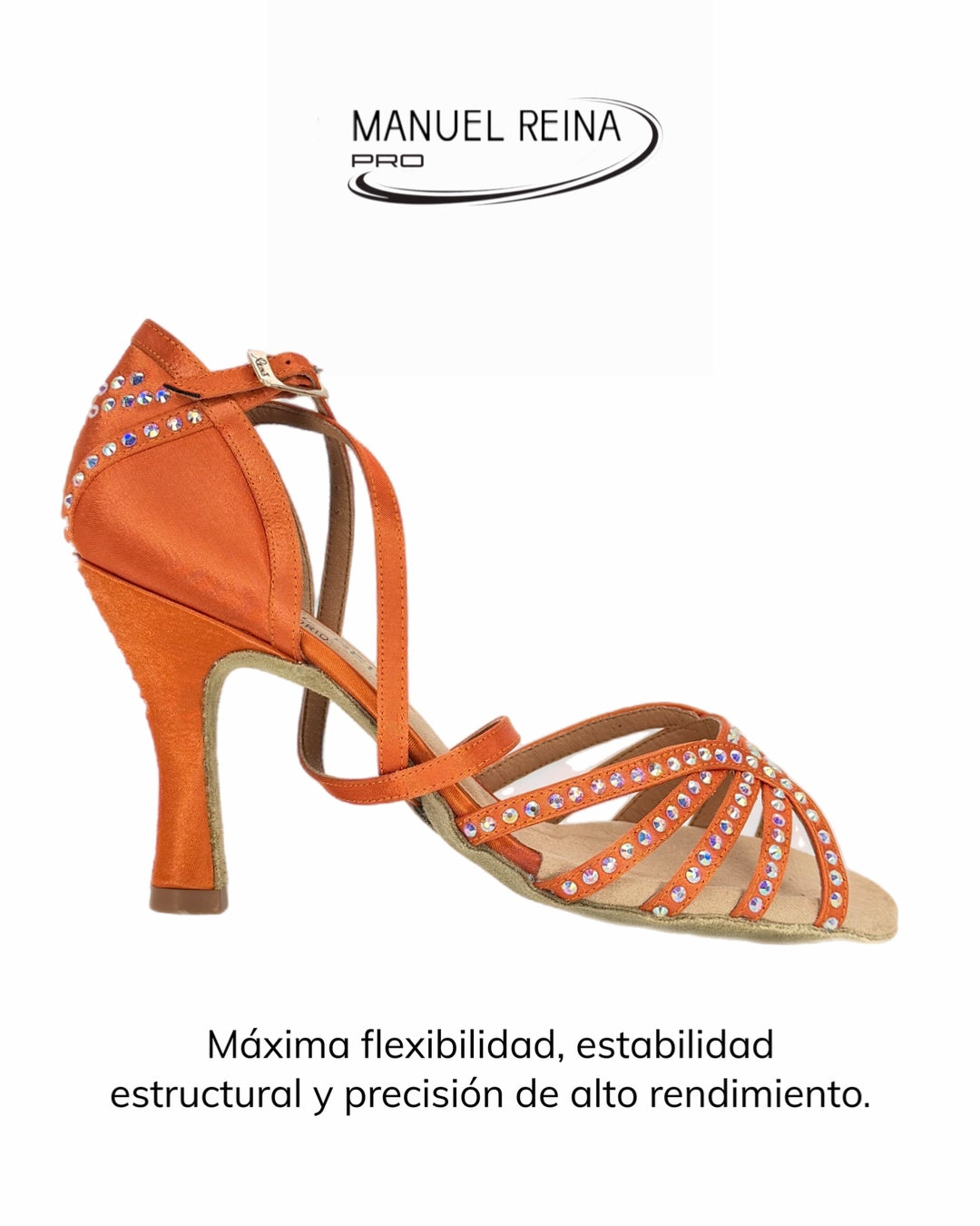 ZAPATOS DE BAILE LATINO Desiree Competition Copper