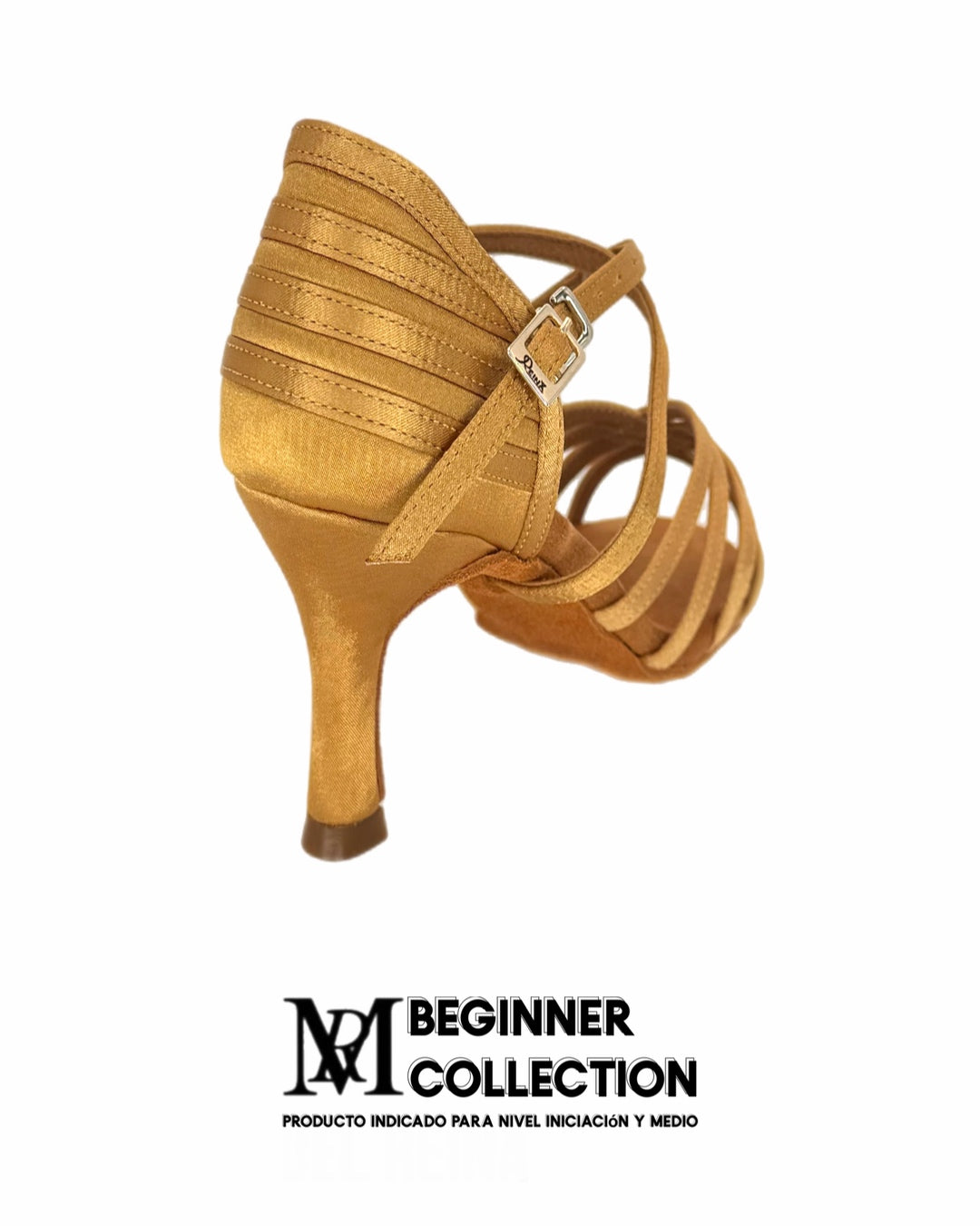 ZAPATOS DE BAILE LATINO     BG 01 TAN
