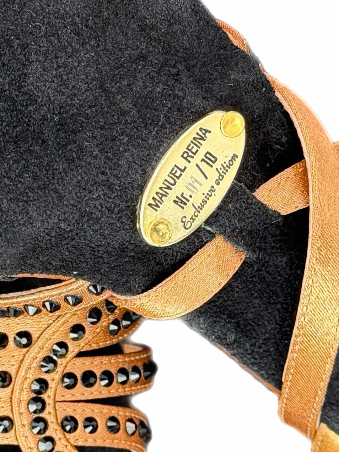 ZAPATOS DE BAILE LATINO Competition 02 Ámbar Edition